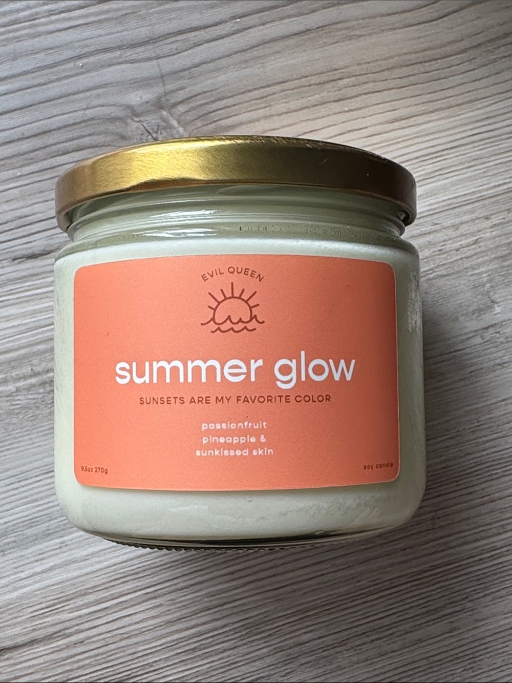NEW Evil Queen Summer Glow Soy Candle